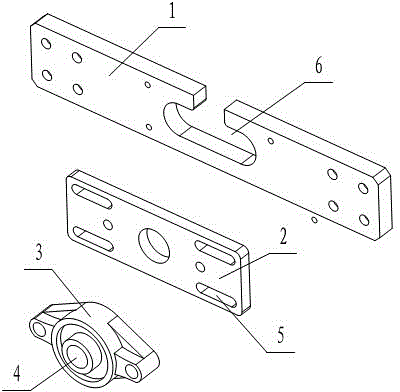 Wheel support frame for aerated concrete swap vehicle