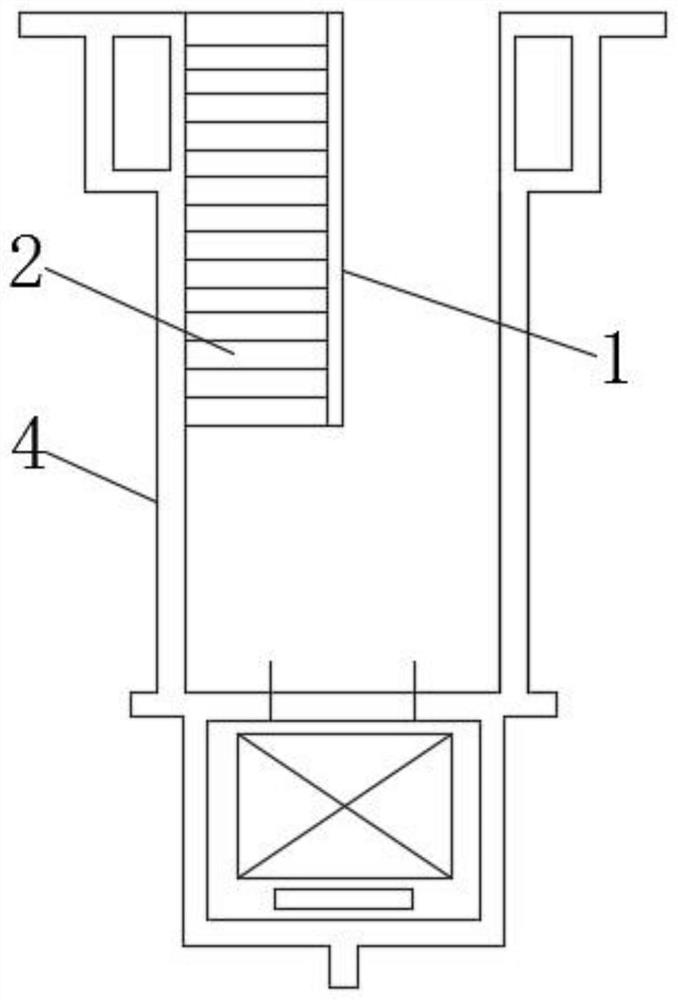 Construction method of basement stair firewall