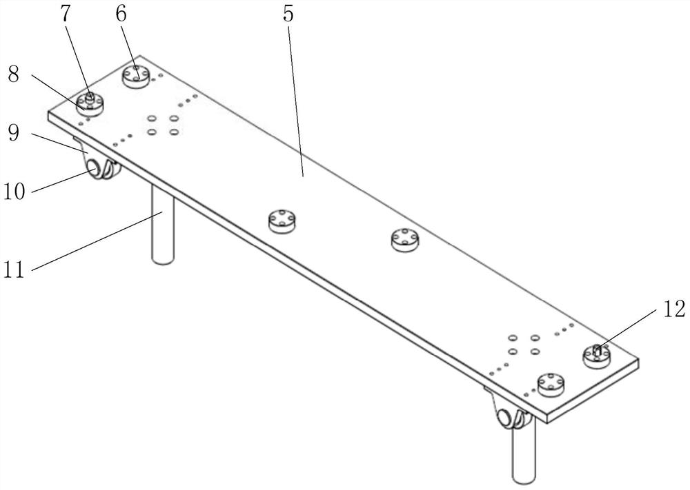 Pneumatic stable lifting positioning mechanism