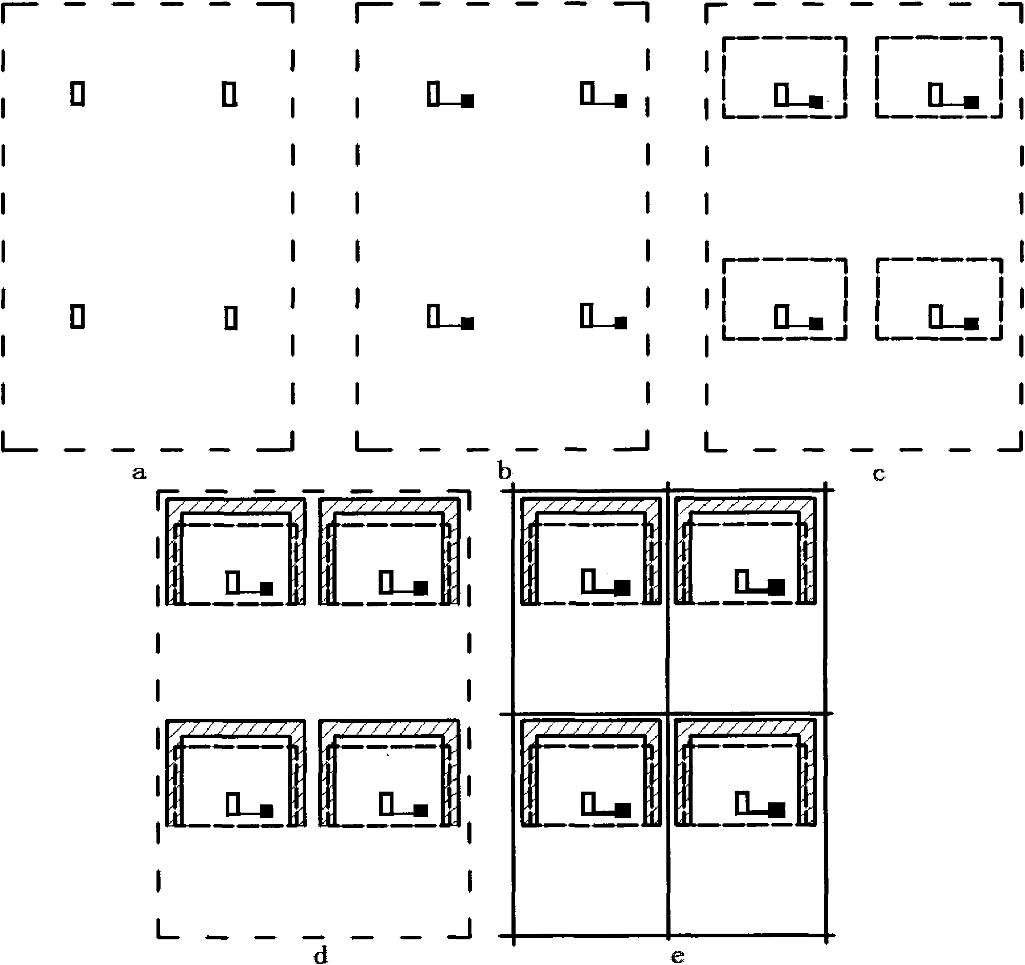 Micro piezoresistive device for measuring wall shear stress and manufacturing method thereof