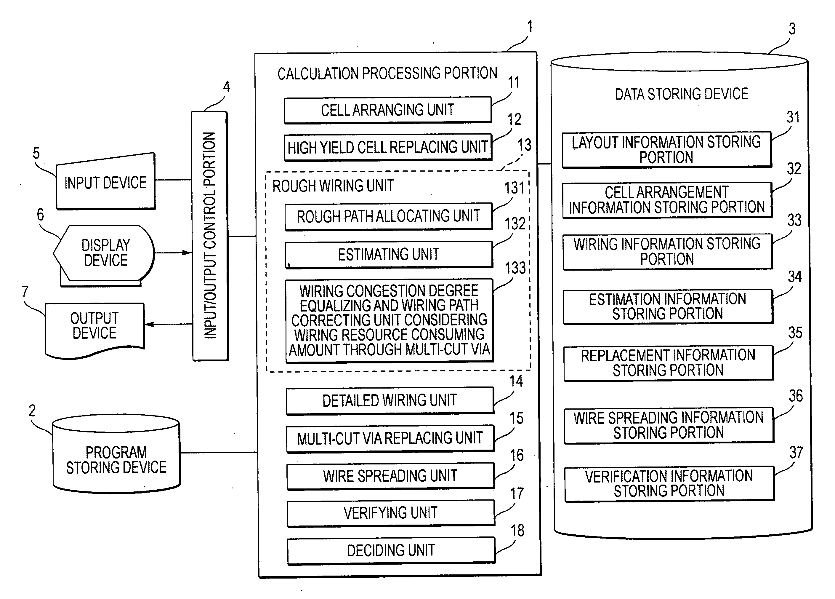 Design support system of semiconductor integrated circuit, method of designing semiconductor integrated circuit, design support program of semiconductor integrated circuit and method of manufacturing semiconductor integrated circuit