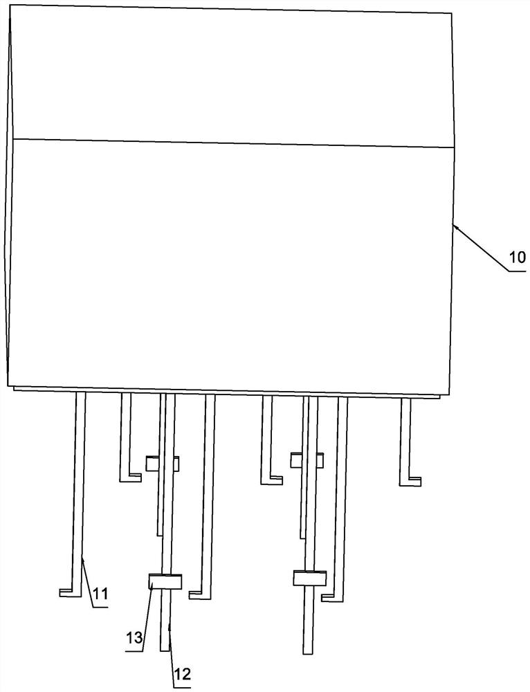 Hot galvanizing bridge rack