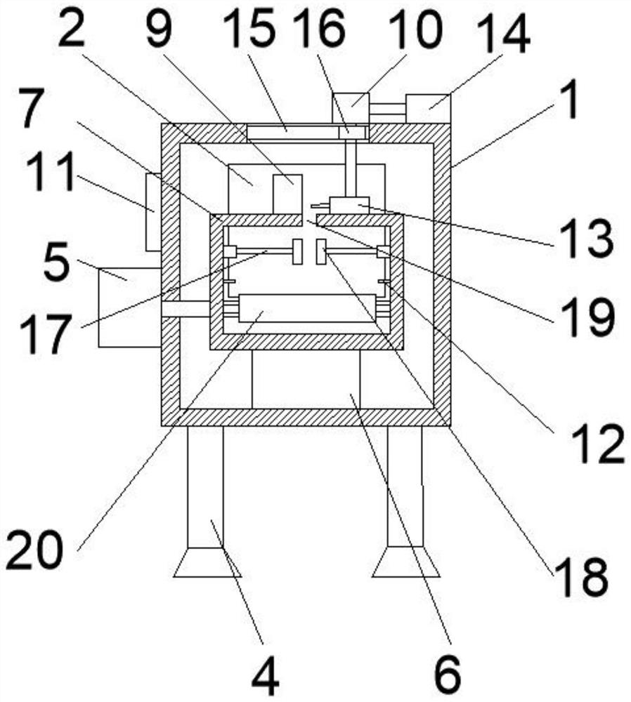 Heat sealing device for food packaging machine