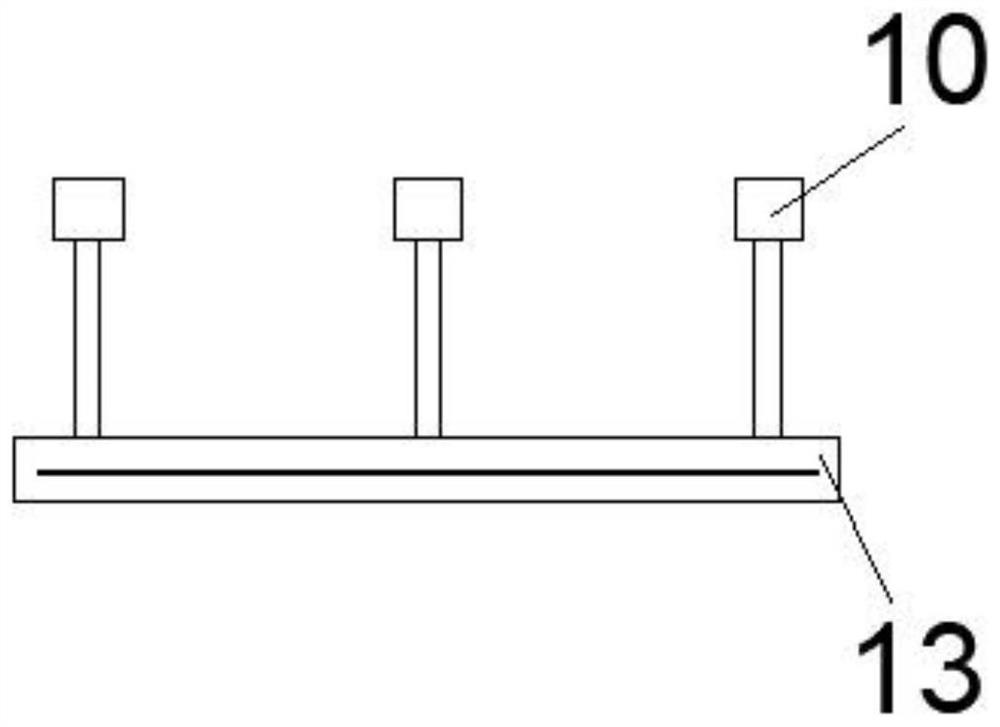 Heat sealing device for food packaging machine