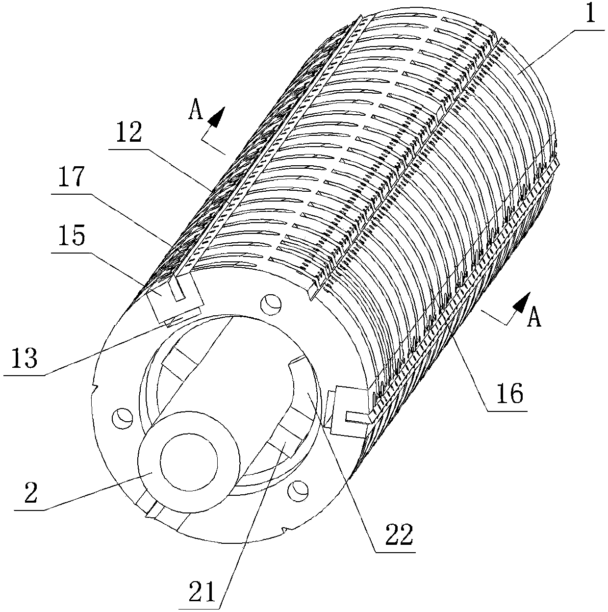 Folding roller of folding machine used for folding continuous sheets