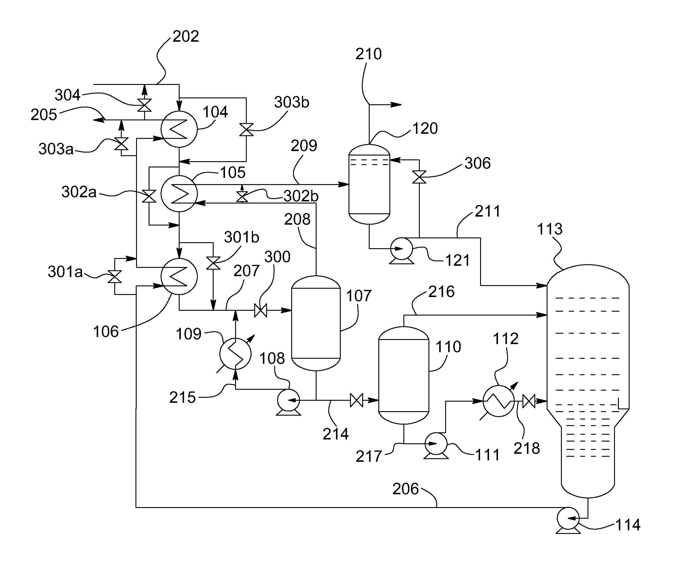 Process for treating high paraffin diluted bitumen