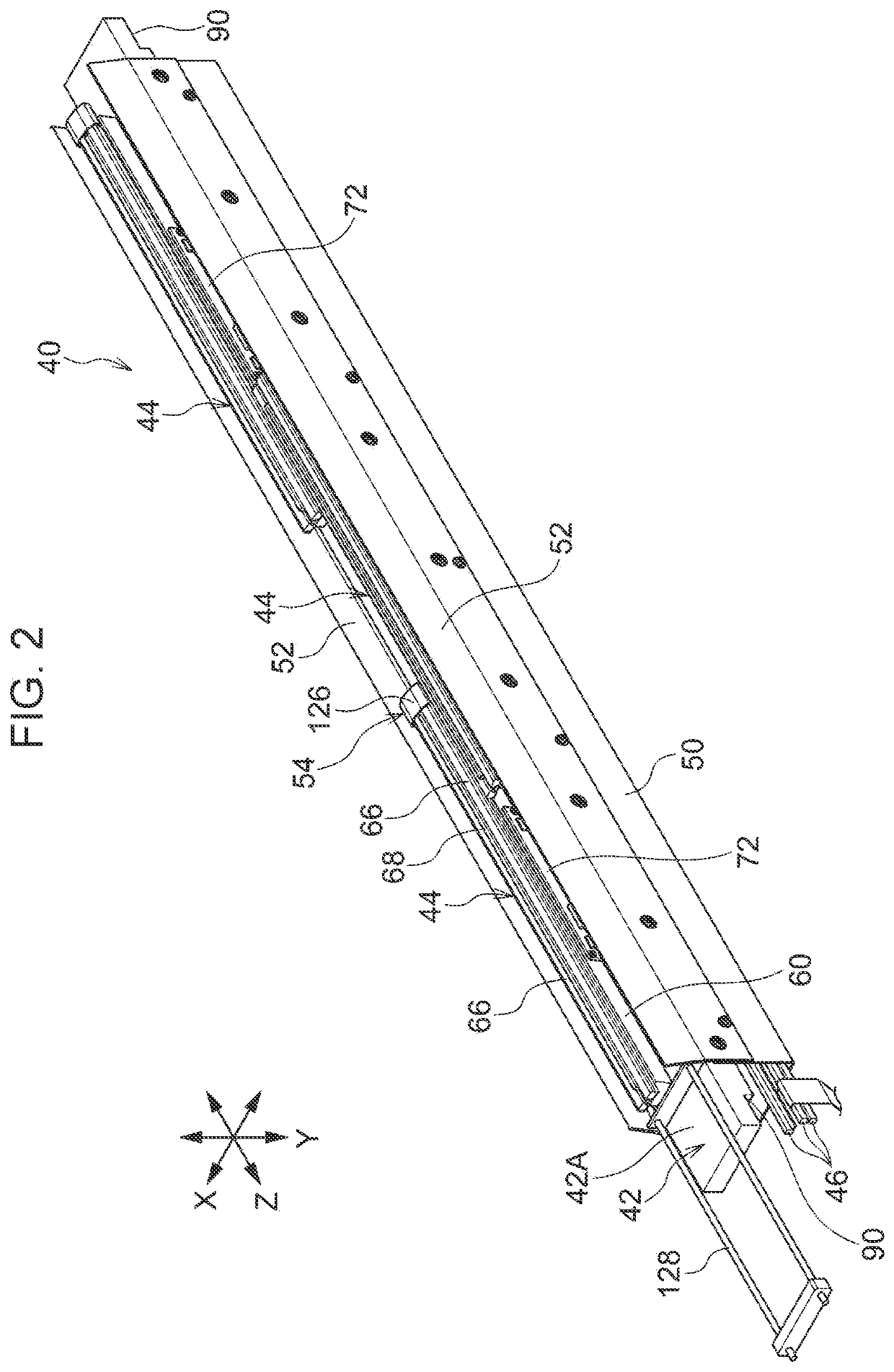 Light emitting device and drawing apparatus