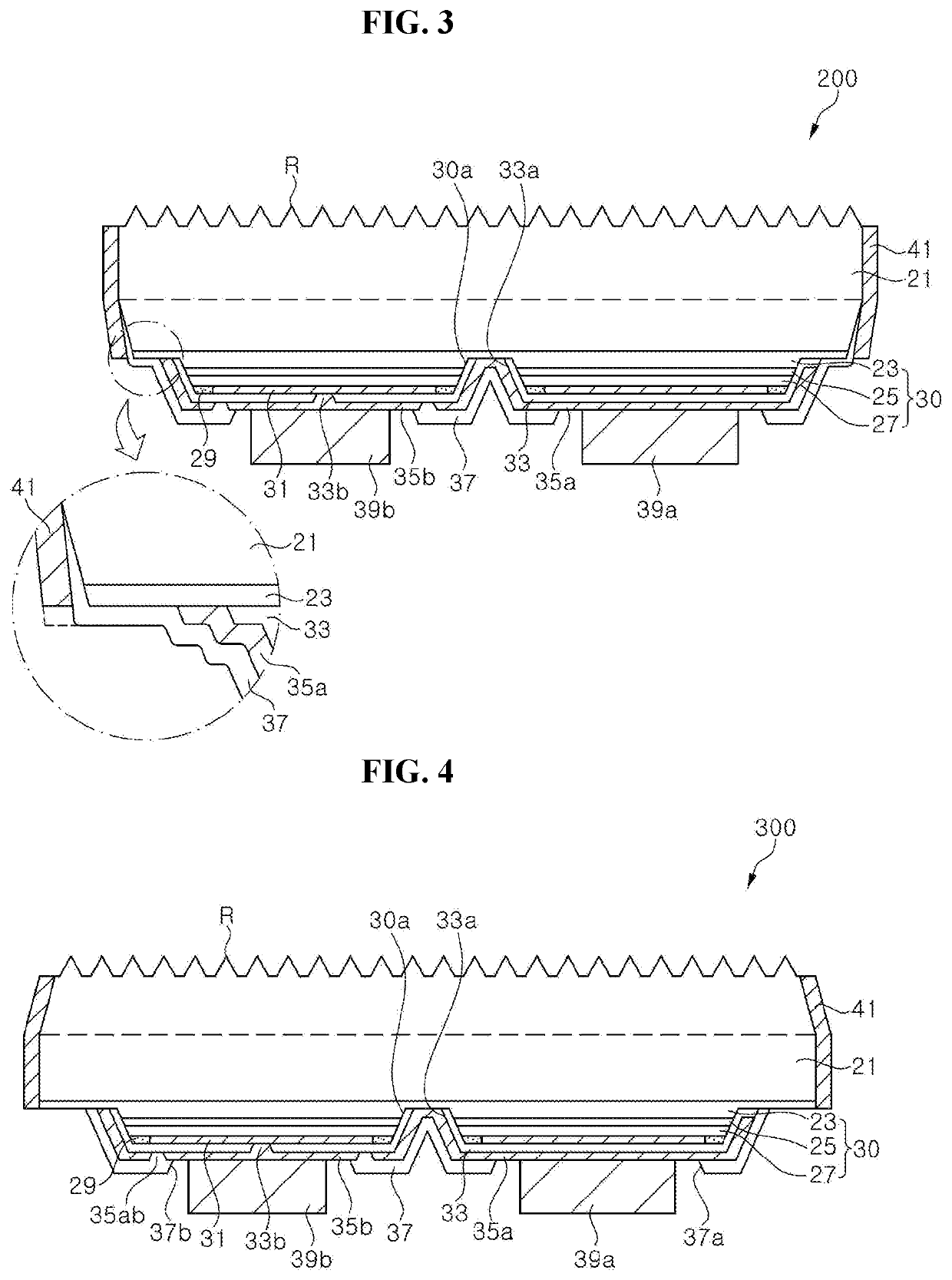 Light emitting diode having side reflection layer