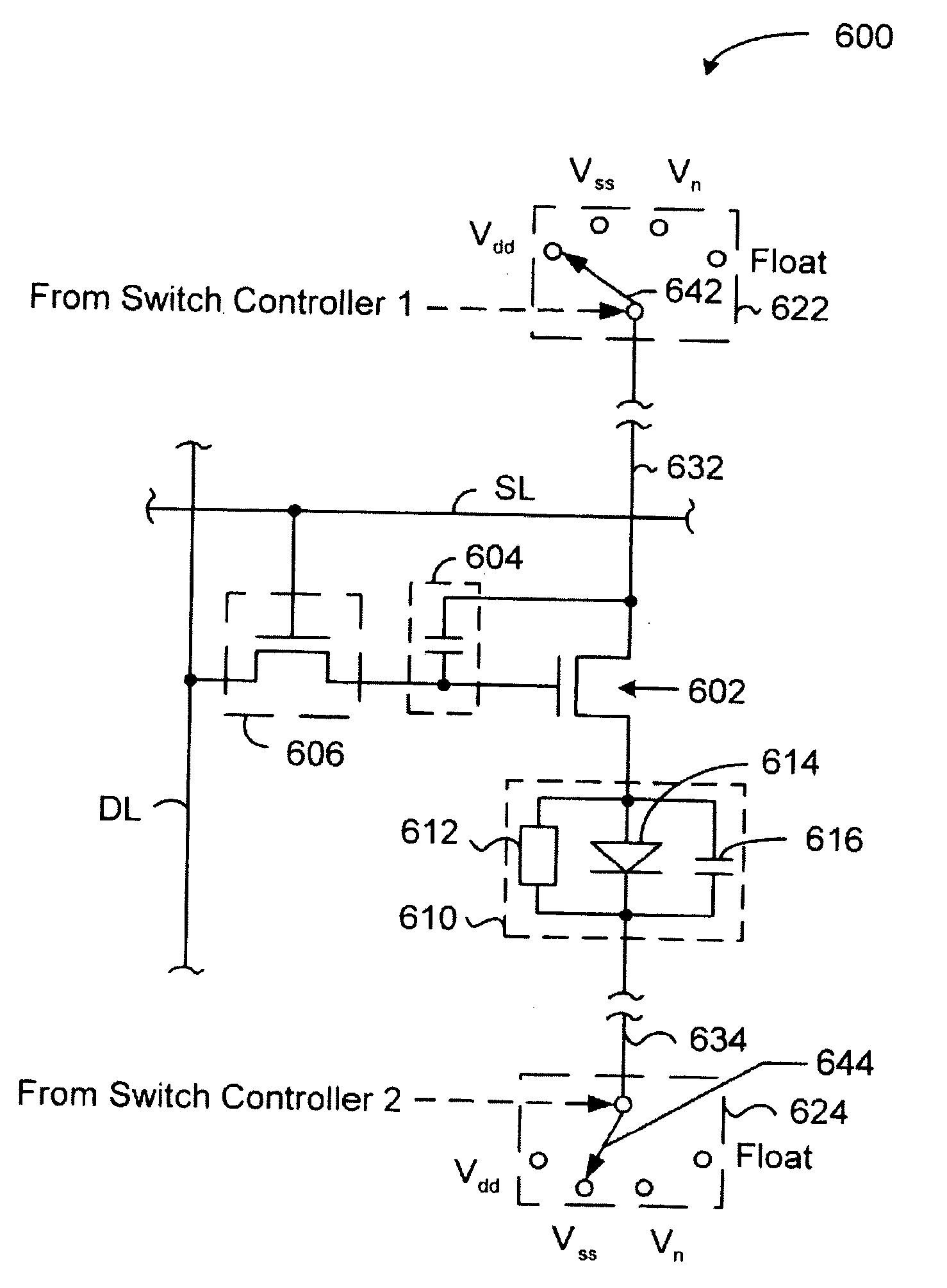 Circuit for driving an electronic component and method of operating an electronic device having the circuit