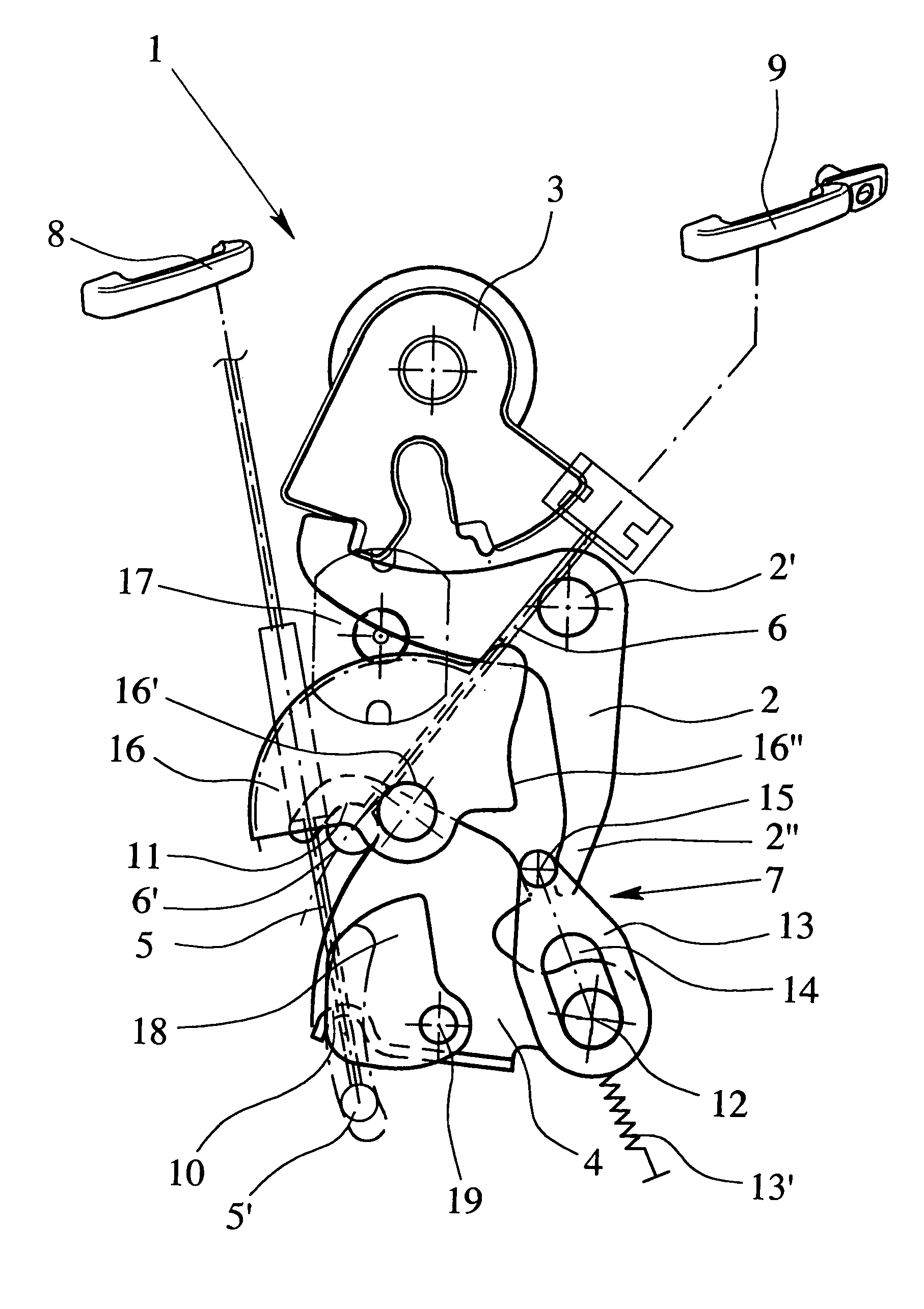 Motor vehicle lock