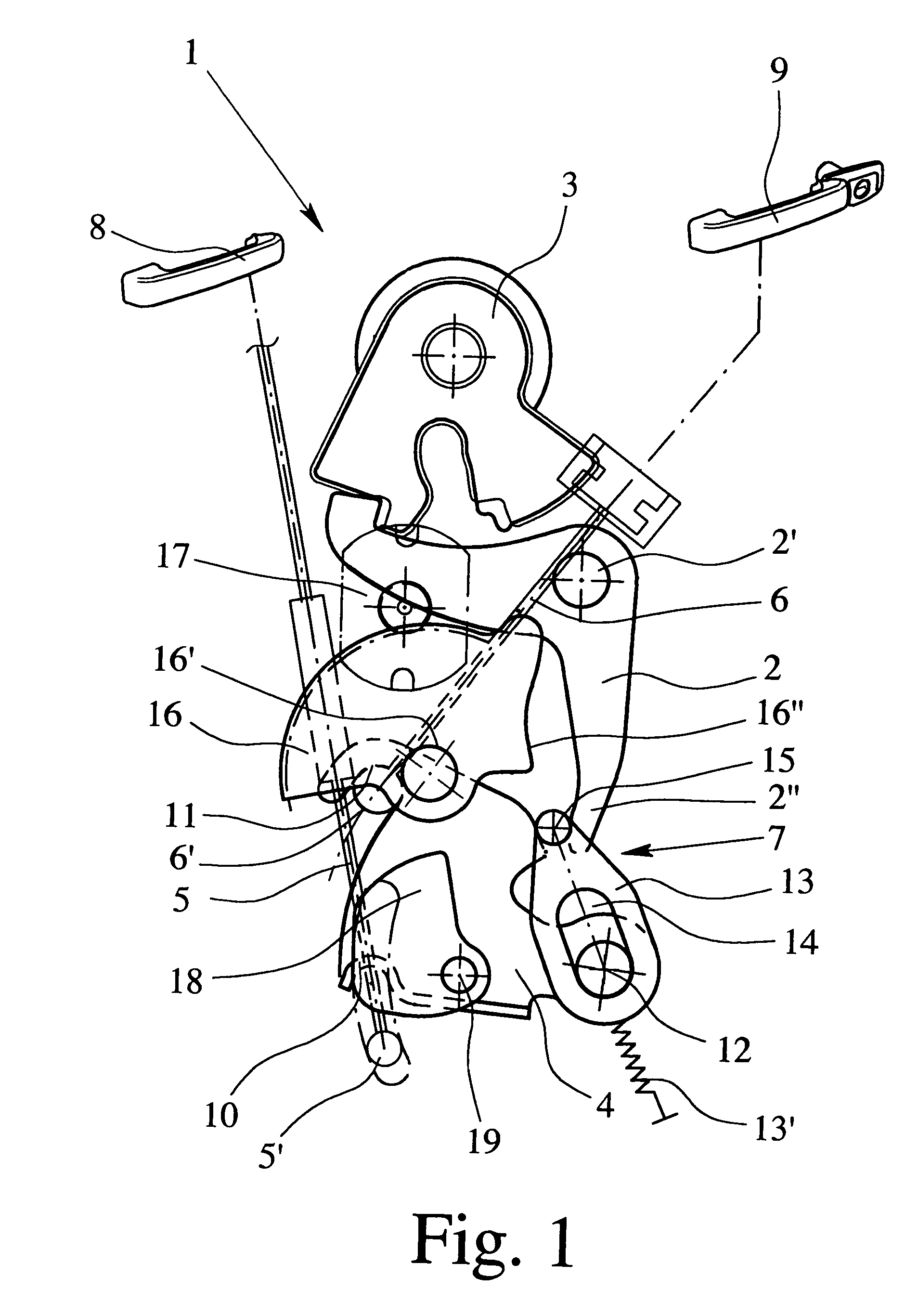 Motor vehicle lock