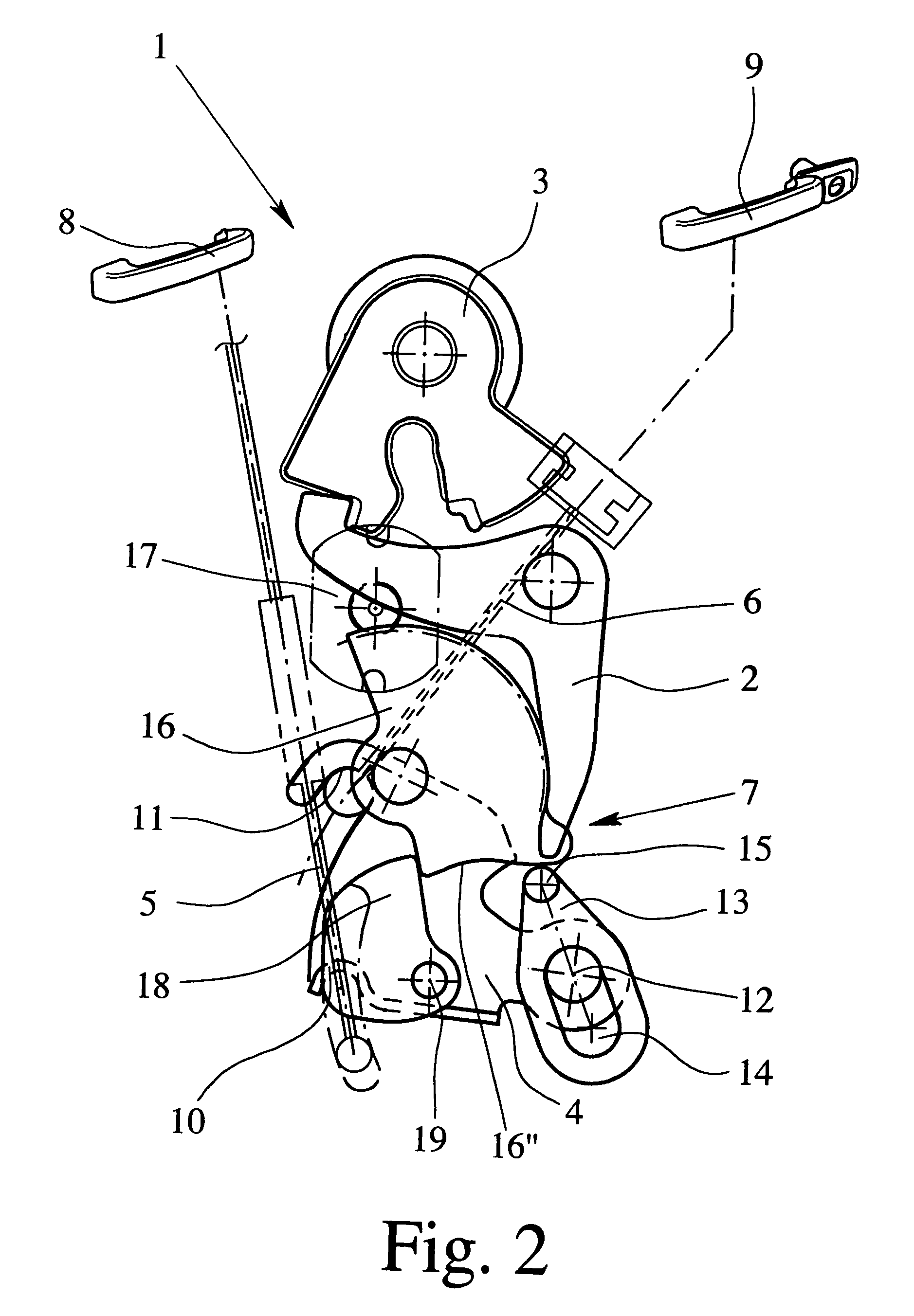 Motor vehicle lock