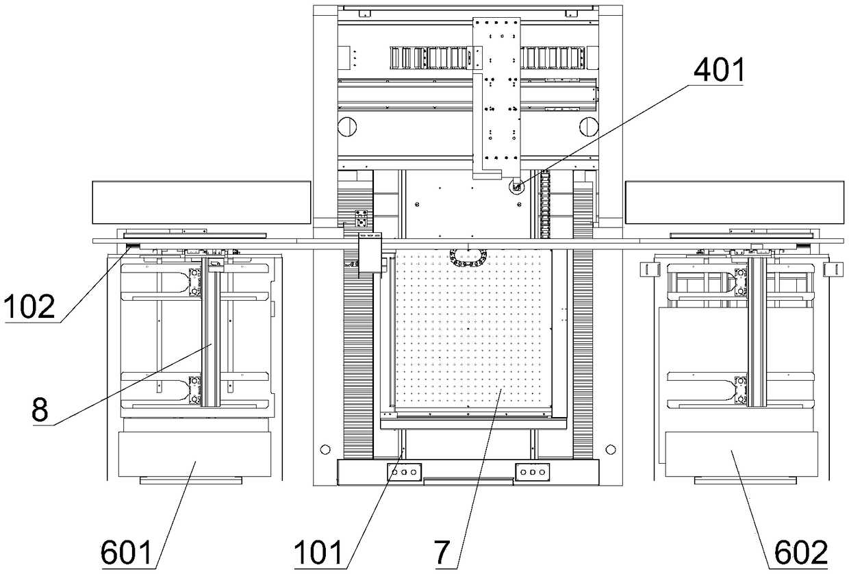 Off-line full-automatic marking facility