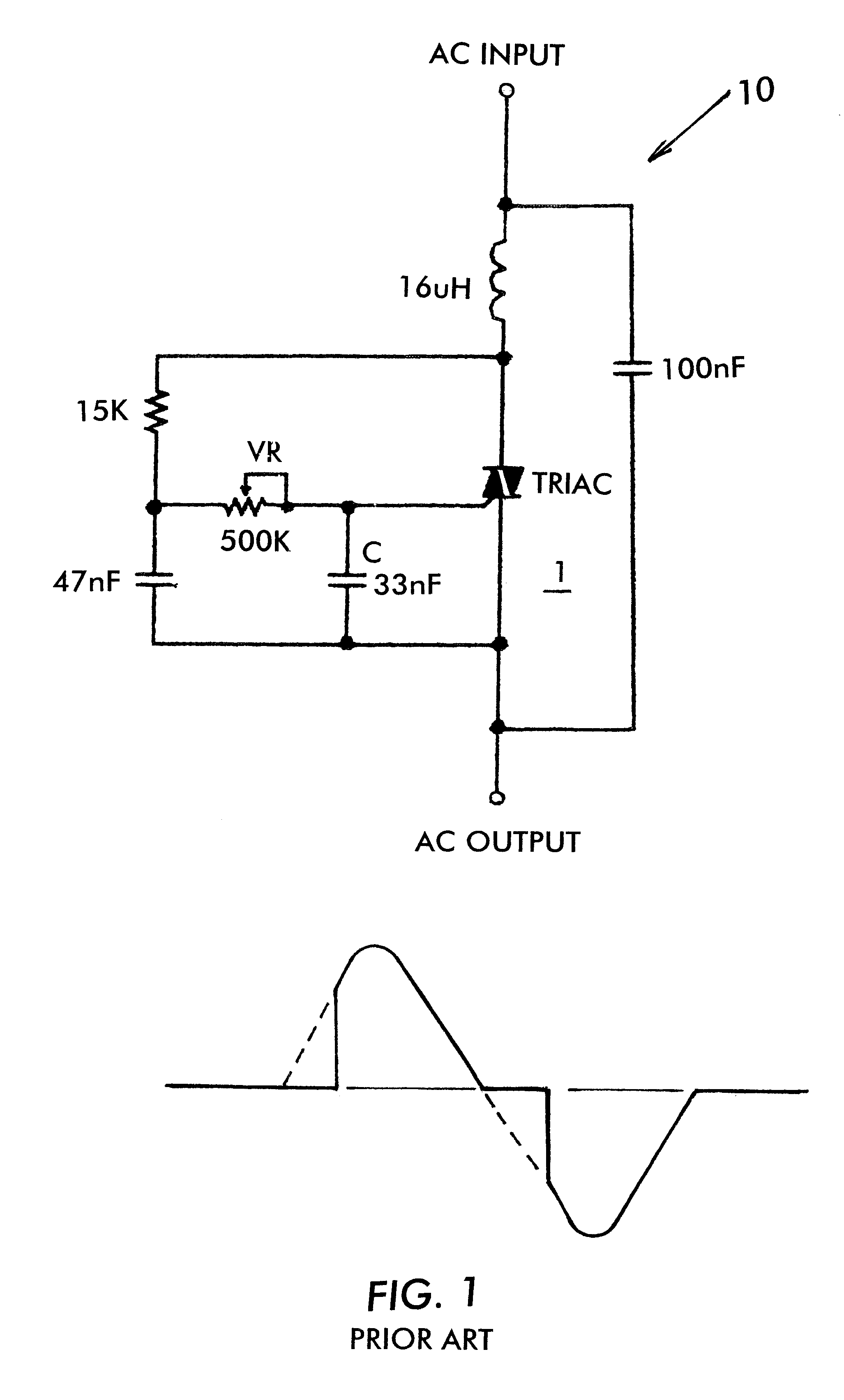 Dimming ballast for compact fluorescent lamps