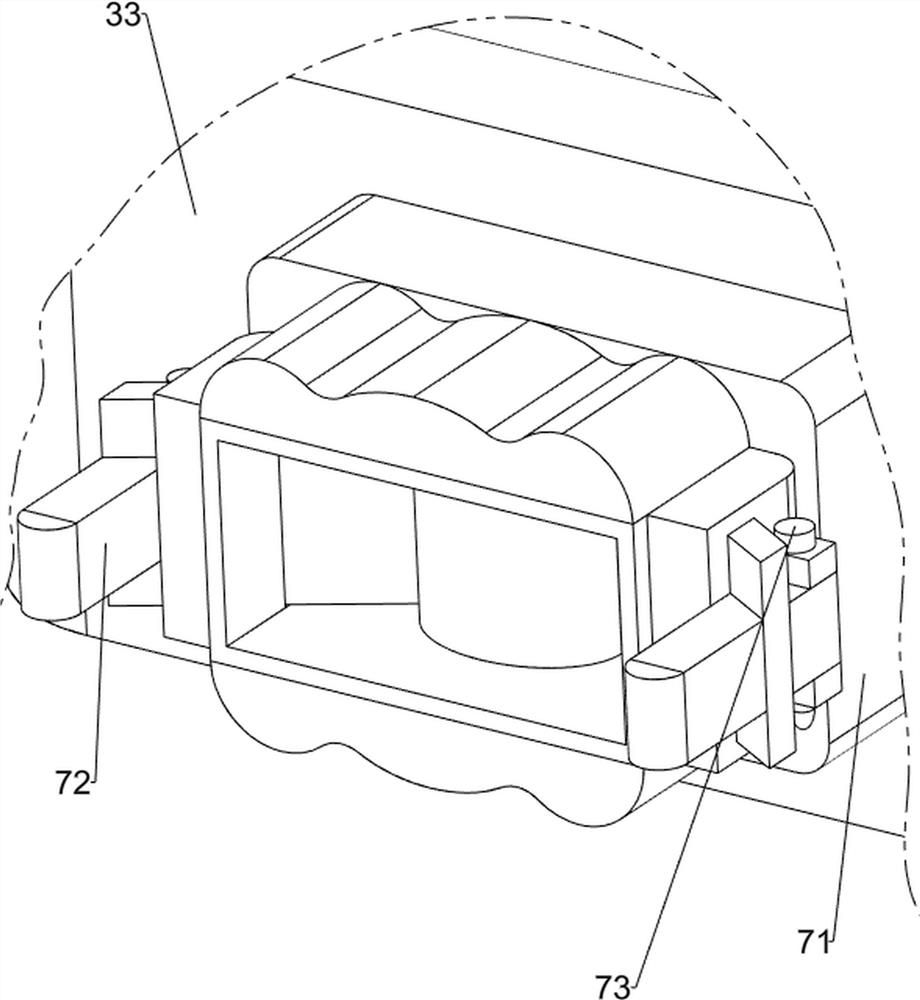 In-vehicle air conditioner cleaning device for new energy vehicle