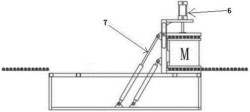 Automatic iron core turnover device and turnover method thereof