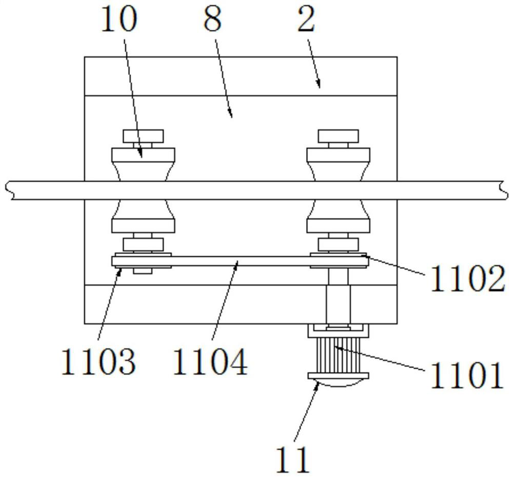 Continuous anti-corrosion treatment equipment and process for rods and wires