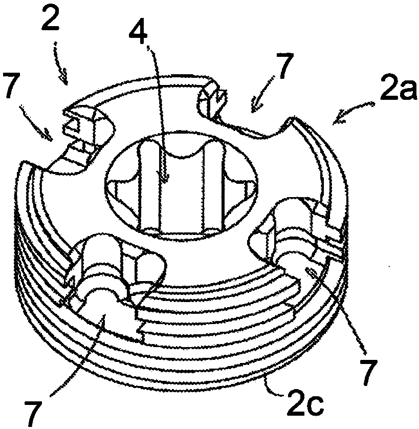 Surgical assembly for placing a pedicle screw cover