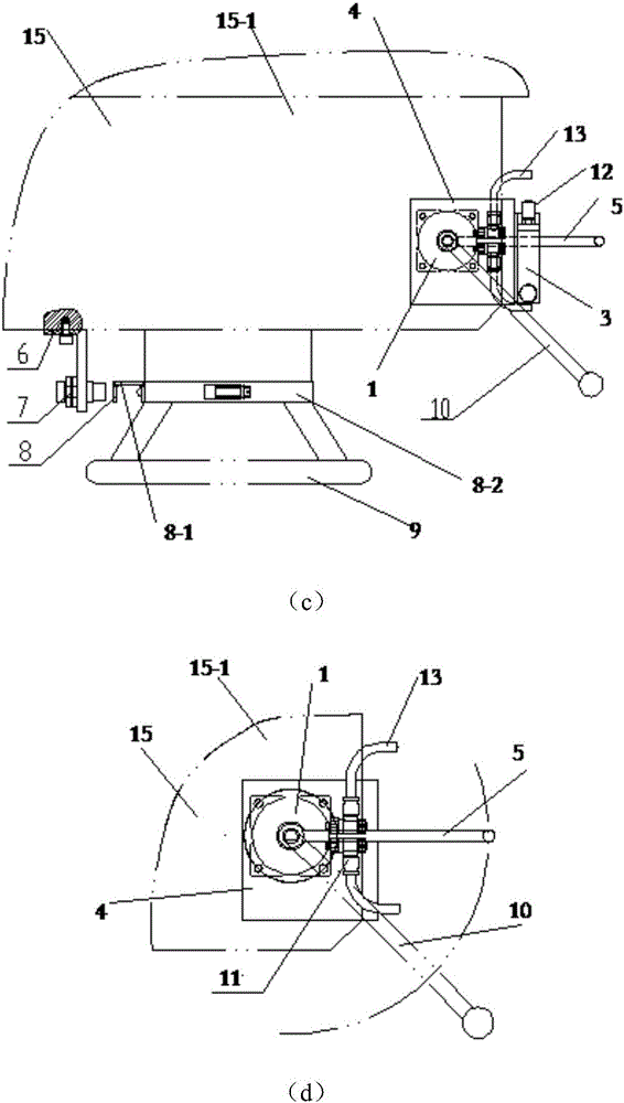 Mechanism capable of controlling machining depth, radial drilling machine and machining method