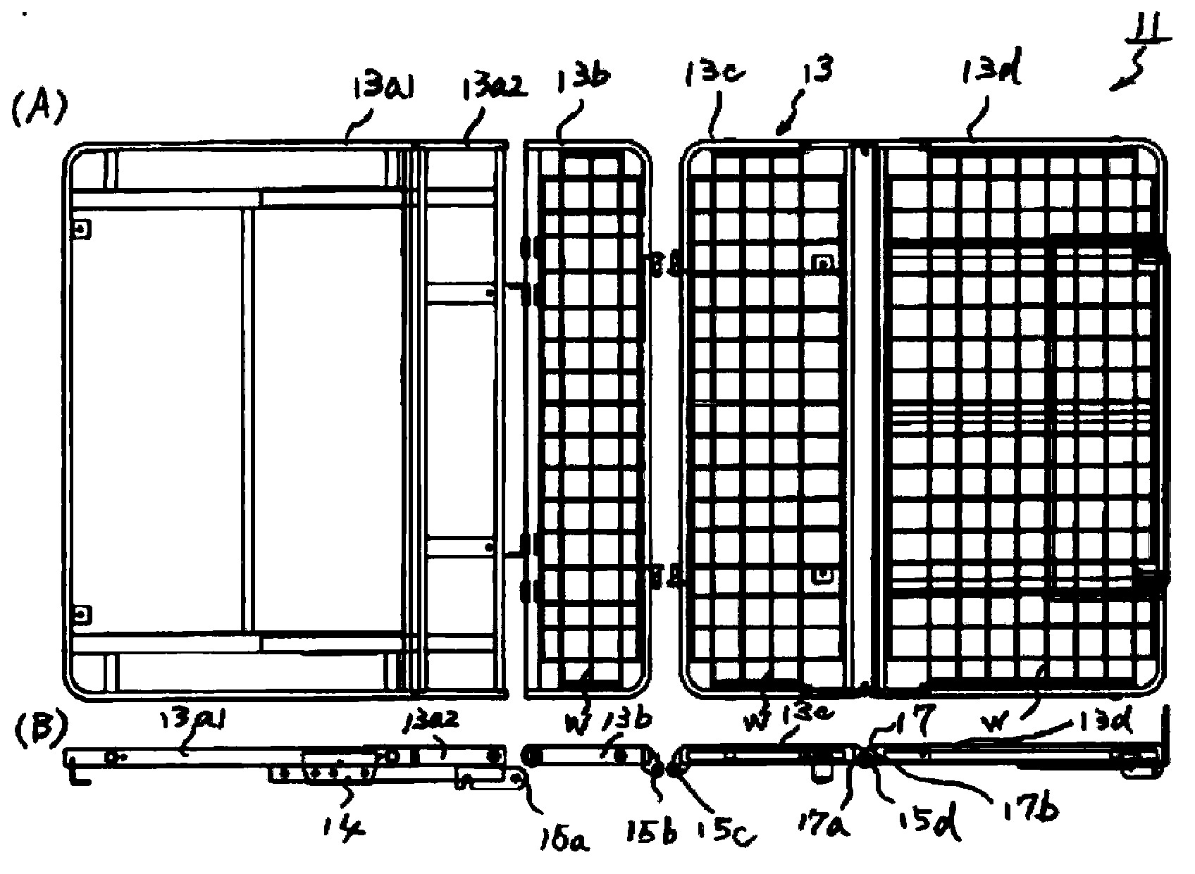 Regulating mechanism for bed board length of bed