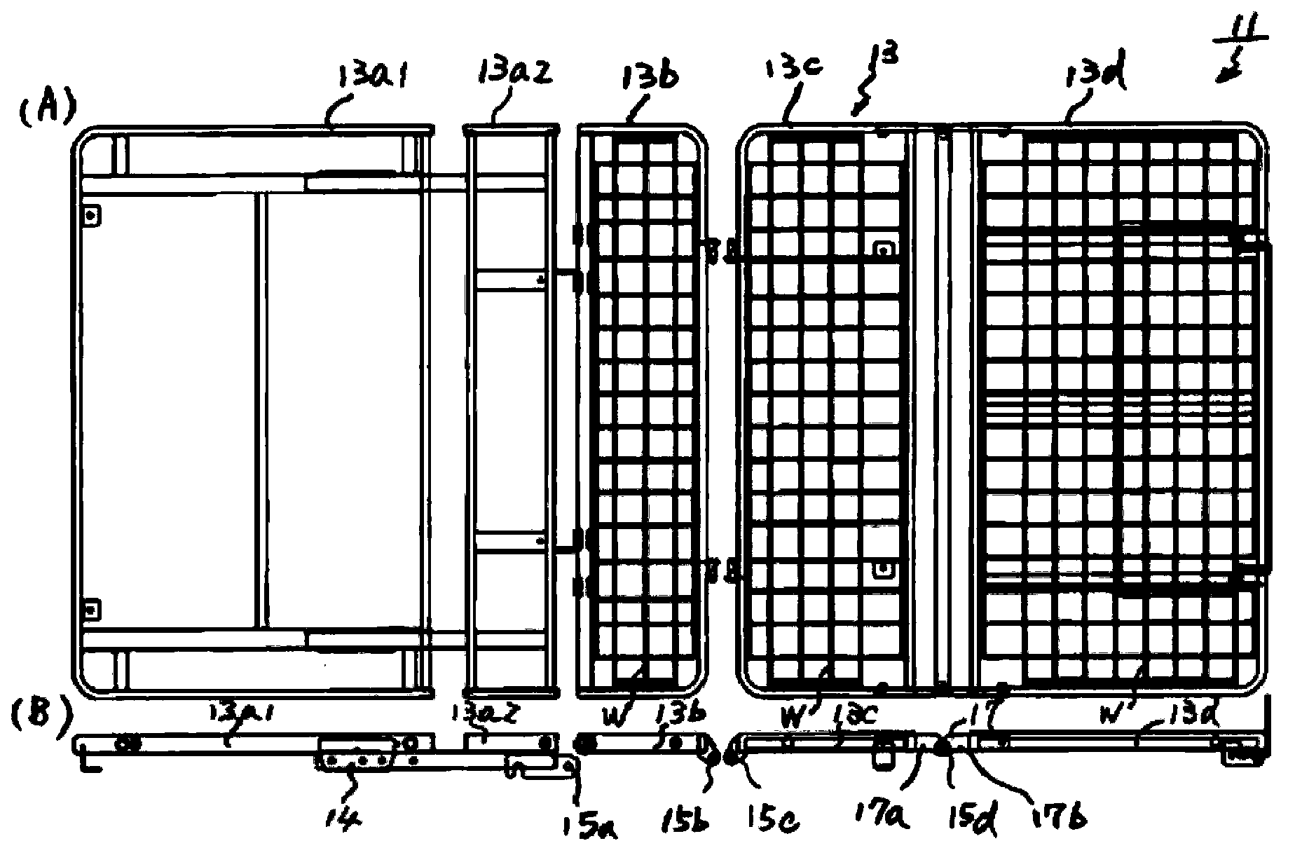 Regulating mechanism for bed board length of bed