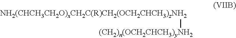 Water resistant compositions containing a heterocyclic compound and a compound having a functional group chosen from an amino group and a hydroxyl group