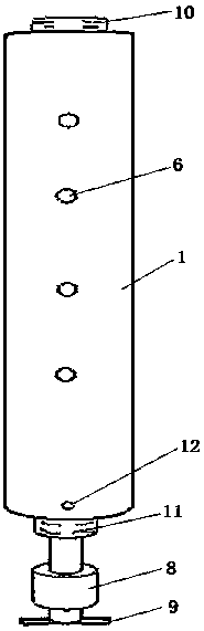 A multi-depth multi-index soil property detection rod