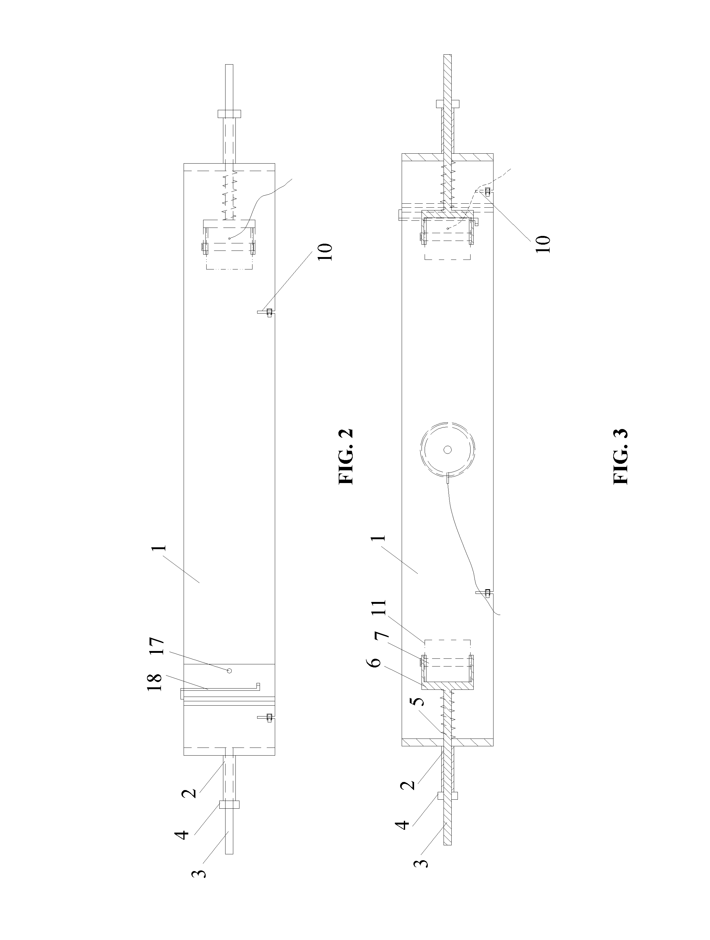 Fixing device for acoustic emission test sensors for rock damage testing