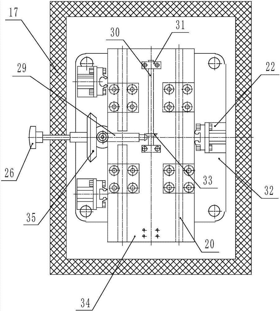 Three-dimensional high-precision multi-functional heat deformation test device