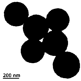 Preparation method of carbon-coated tungsten sulfide hollow nanosphere with shell layer with sandwich structure