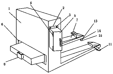 Novel pushable fork