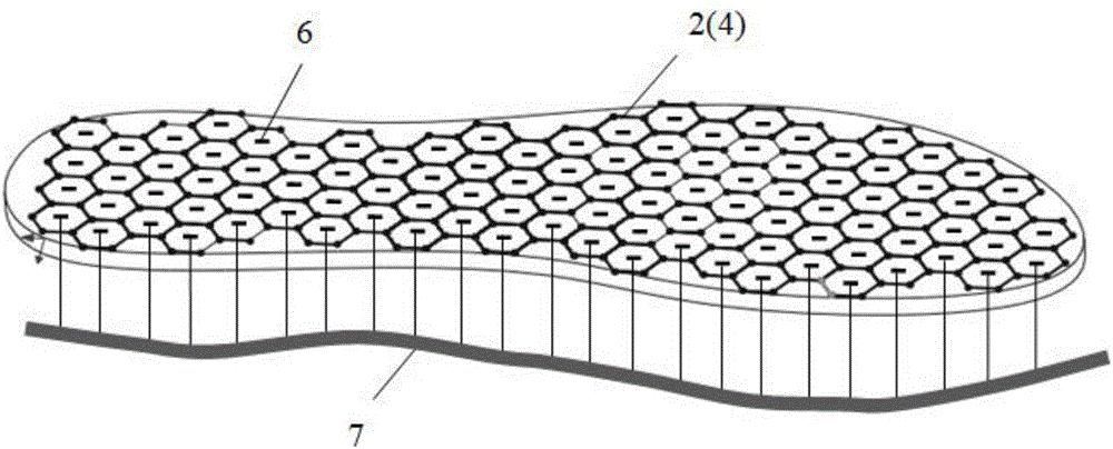 Gel capacitance sensor and method for measuring plantar pressure and dynamic change