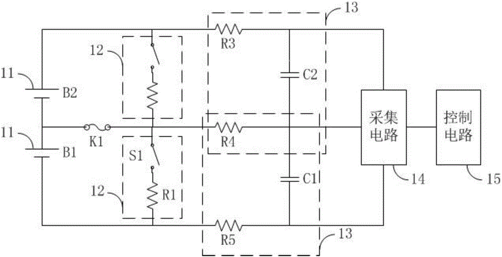 Disconnection detection circuit and disconnection detection method of battery management system