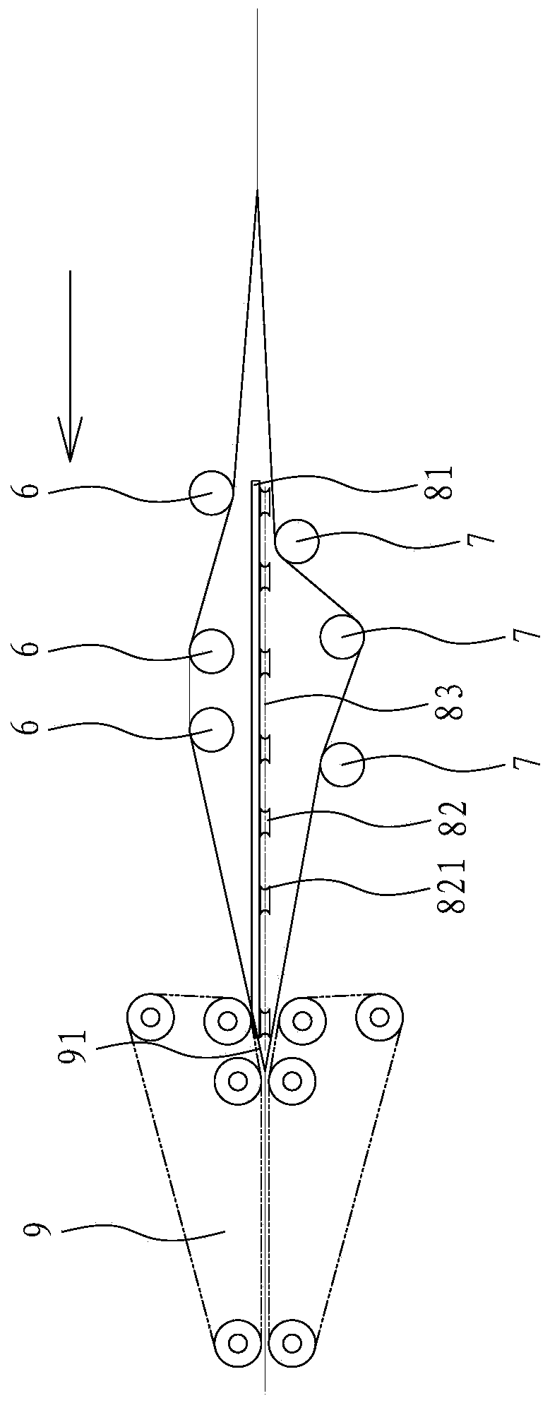 Manufacturing process of pull-up diaper