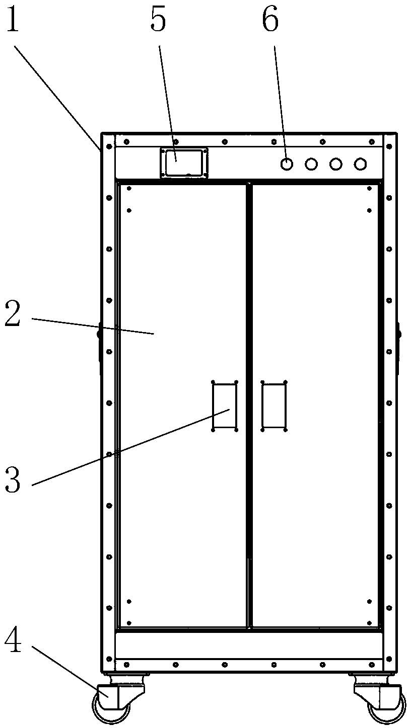 RFID-based city check-in baggage container and baggage loading and unloading method thereof