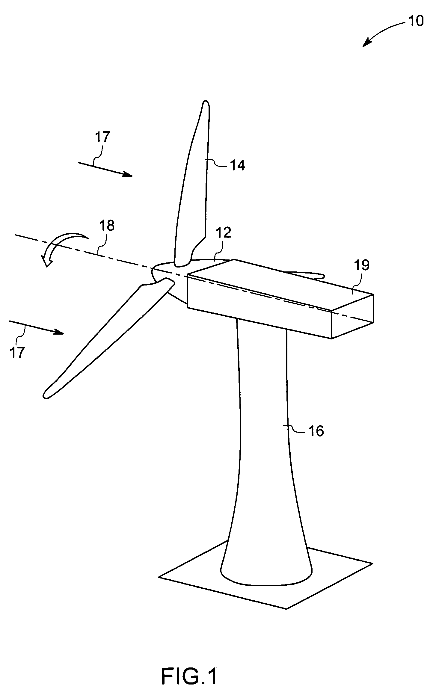 System and method for passive load attenuation in a wind turbine