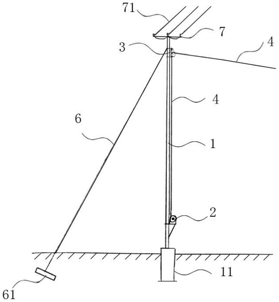 Three-dimensional rope transportation system and application method thereof