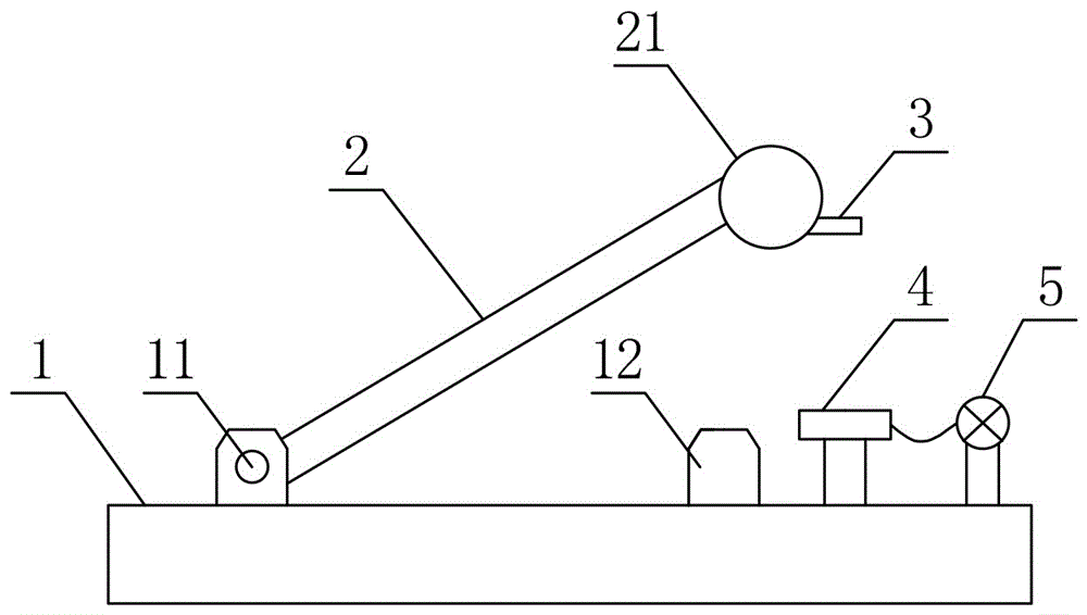 Switch-on indicating isolation switch