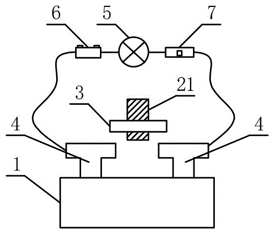 Switch-on indicating isolation switch