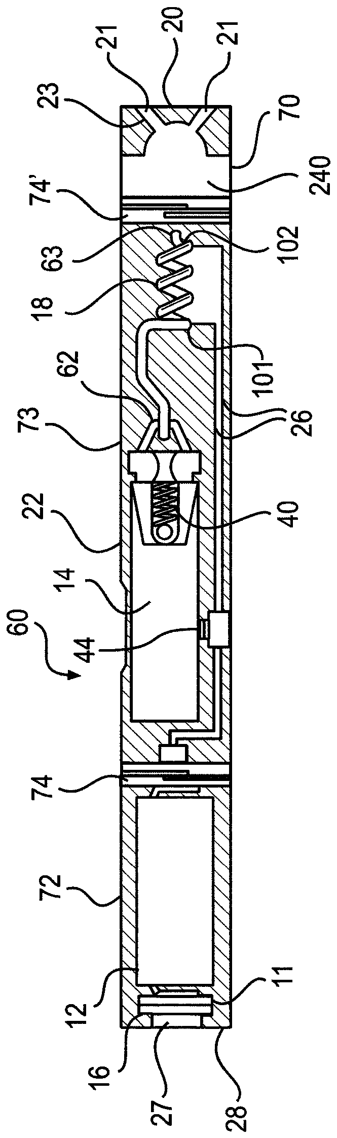 Pre-vapor formulation for formation of organic acids during operation of an e-vaping device