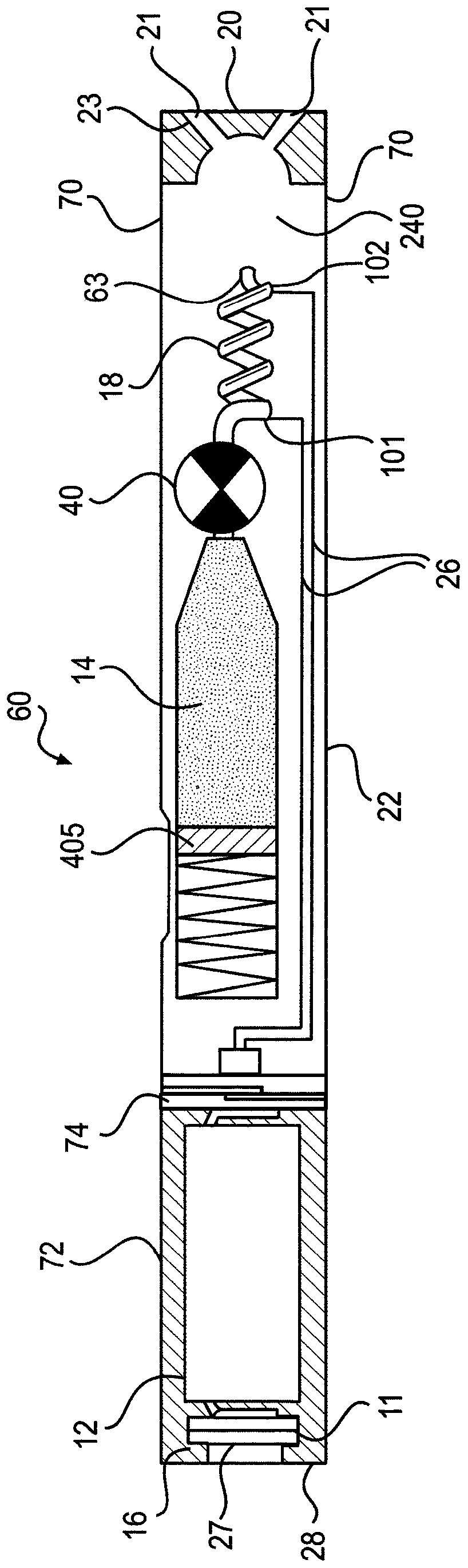 Pre-vapor formulation for formation of organic acids during operation of an e-vaping device