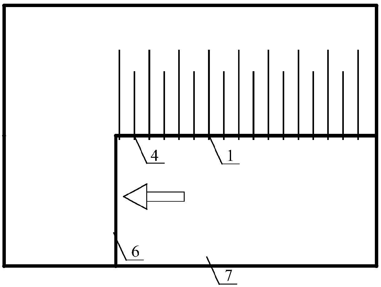 A method for head-on prevention of top-coal leakage in coal roadway tunneling in extremely soft and thick coal seams in sliding structural areas