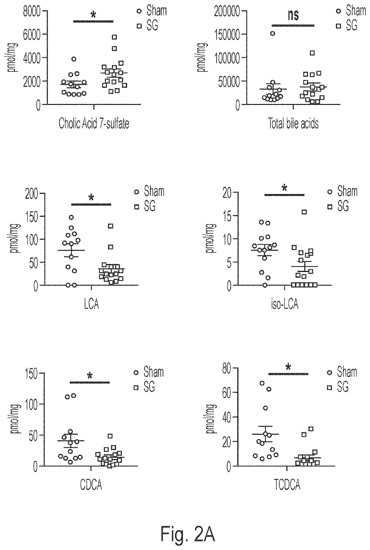 Synthetic derivatives of cholic acid 7-sulfate and uses thereof