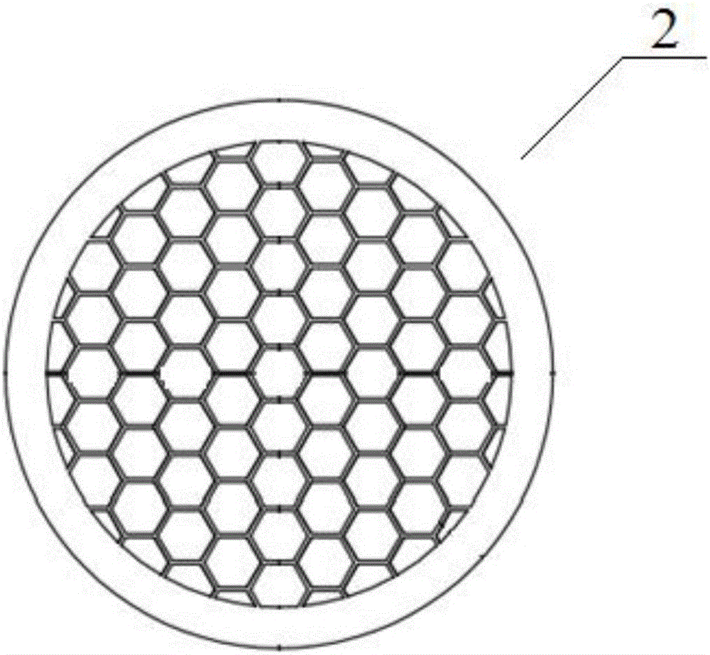 Heating stove based on honeycomb ceramic heat accumulators