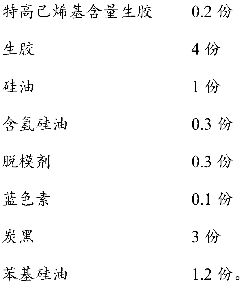 Oil discharge silica gel and preparation method thereof