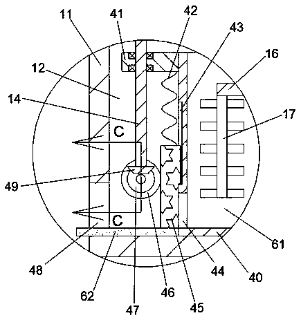 Hot pot seasoning making device capable of adjusting stirring speed based on semiconductor