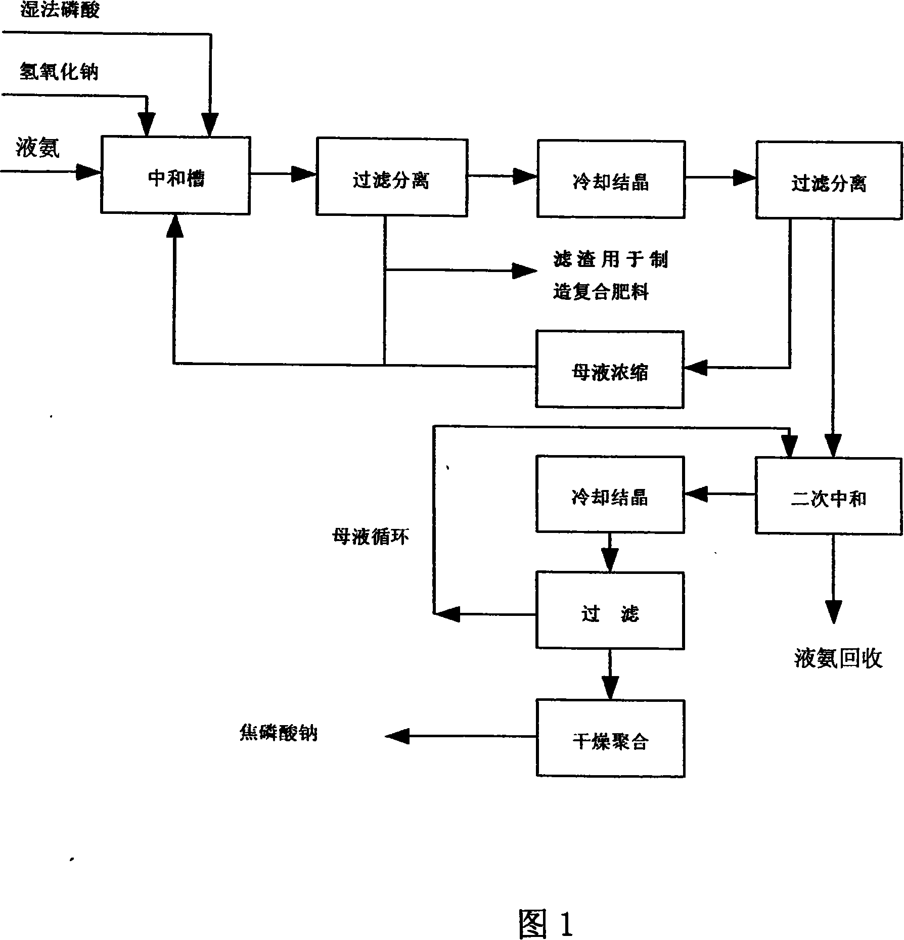 Technique for preparing sodium pyrophosphate from wet method phosphoric acid