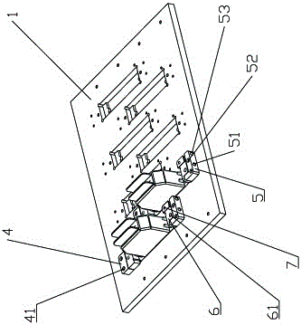 Nozzle installation adjusting device and ink jet printing device