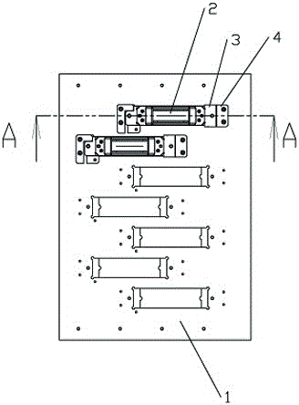 Nozzle installation adjusting device and ink jet printing device