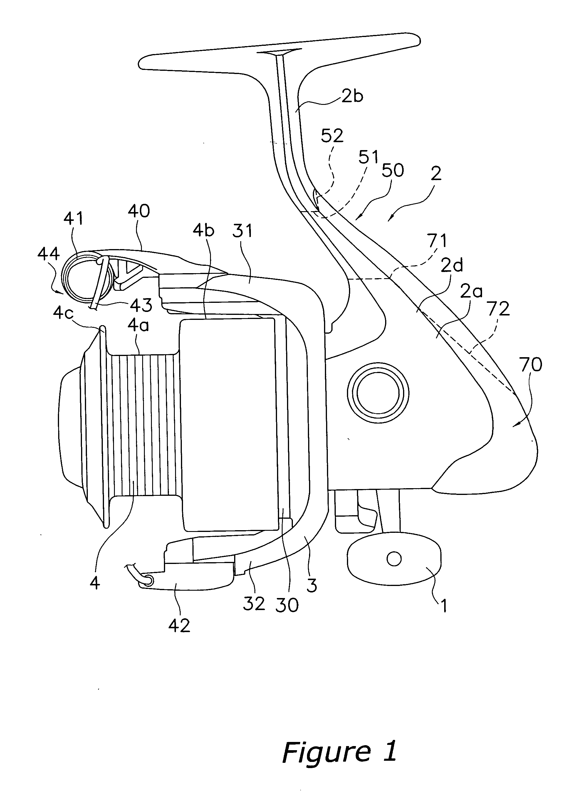 Reel unit for spinning reel